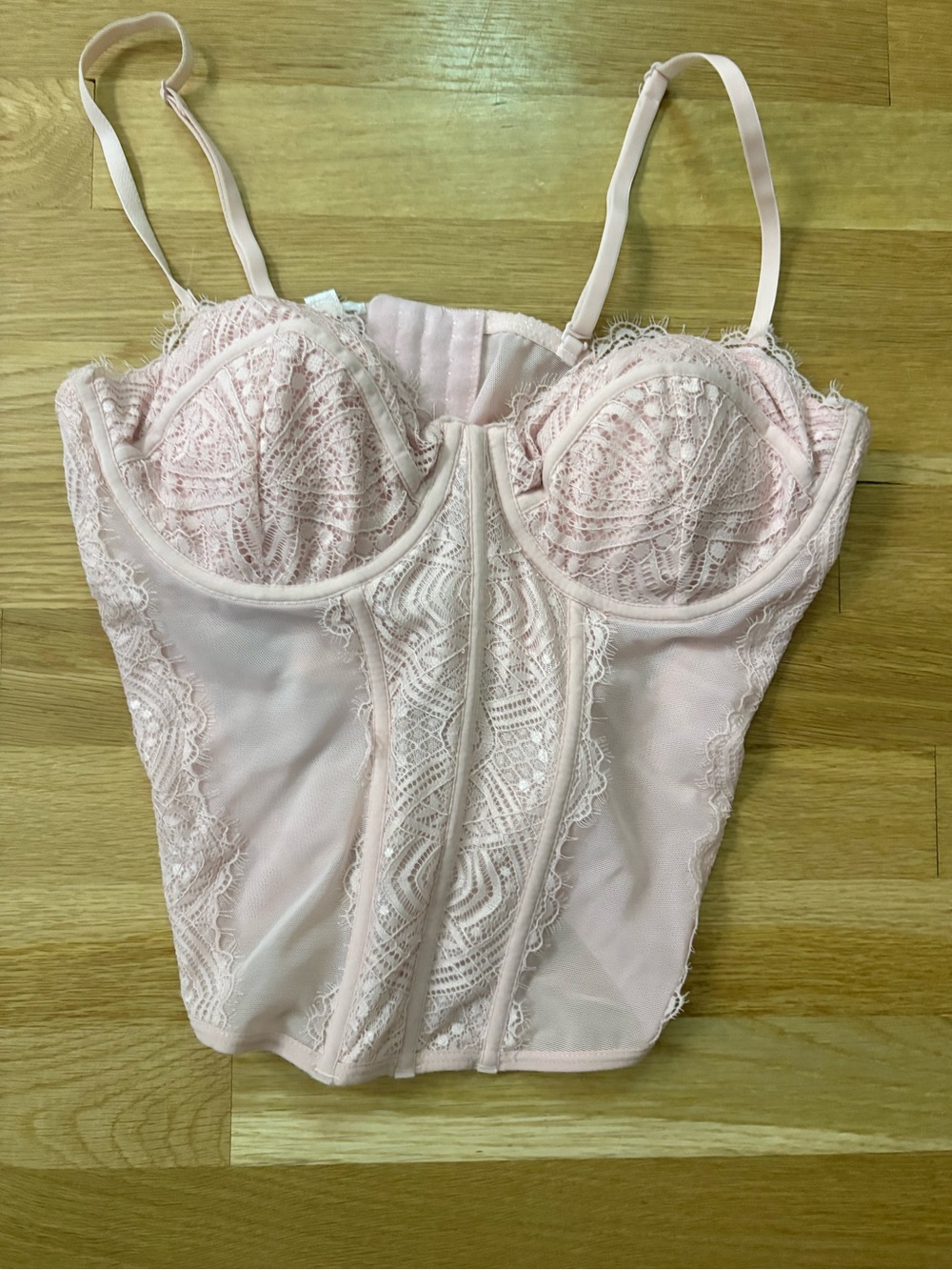 Garage Corset top, pink size medium